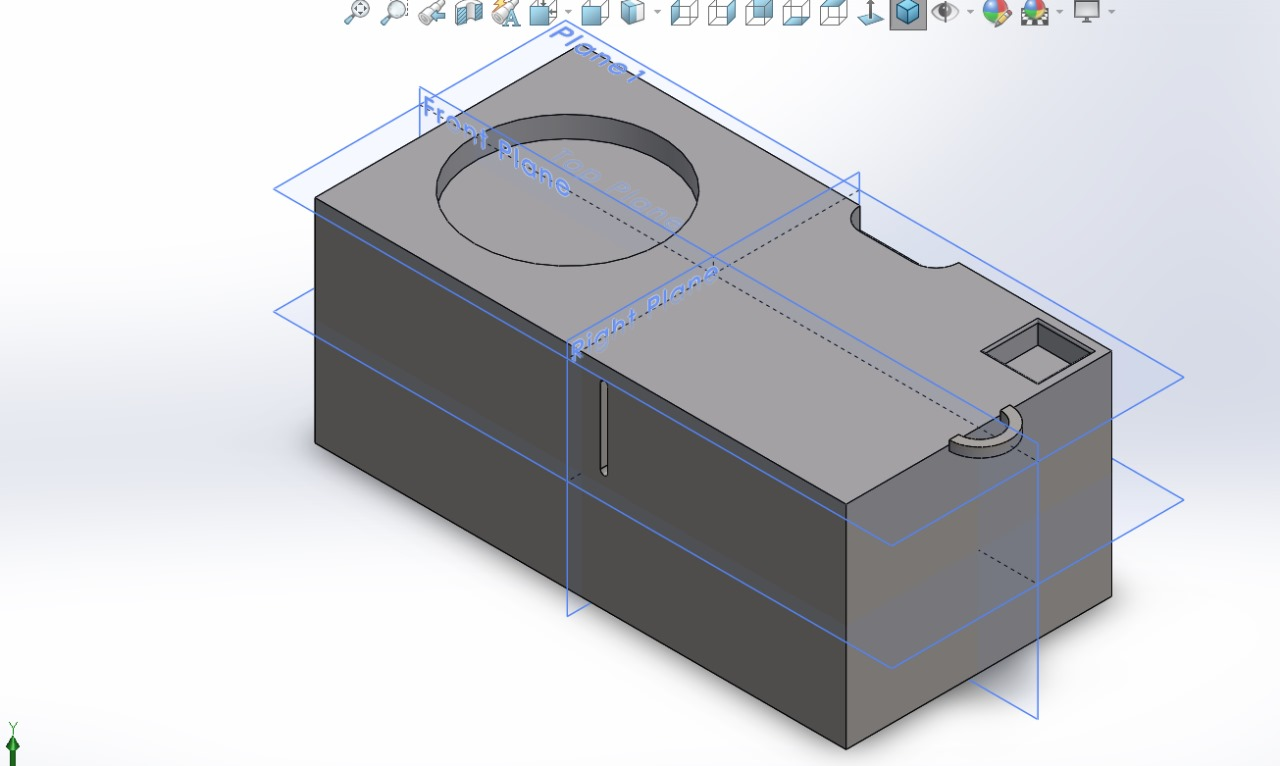 Portable Drink Spiking Detection Device | CAD & Product Design for SIH 2025